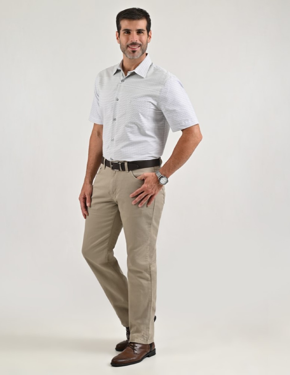 Jeans regular yale básico para hombre