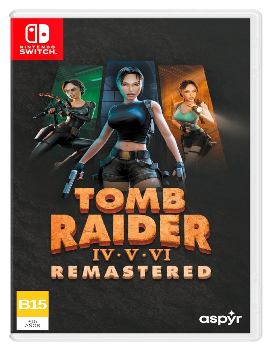 Tomb Raider IV V VI Remastered Nintendo para Nintendo Switch