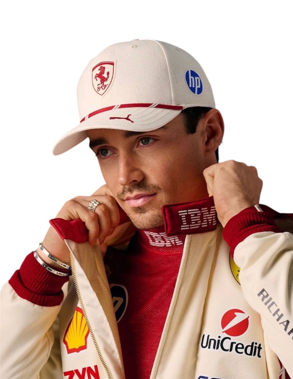 Gorra con visera curva para motorsport ferrari f1 scuderia ferrari unisex 3