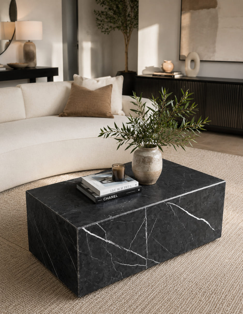 Mesa de centro de mármol 5