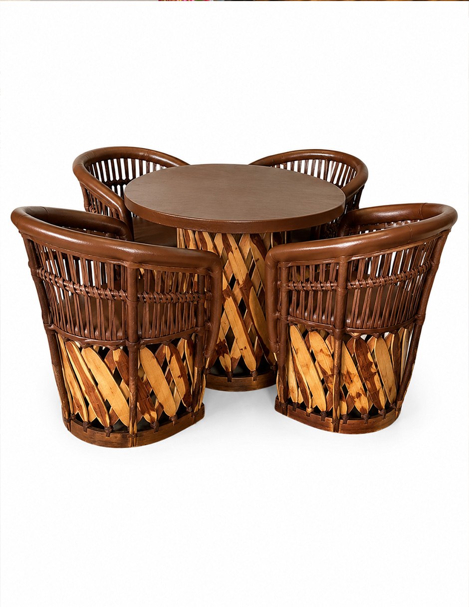 Comedor Silla Acapulco Acojinado para 4 personas Comedor Silla Acapulco Acojinado para 4 personas