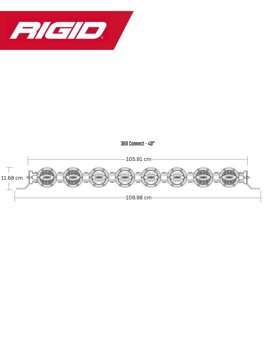 Barra de luz LED 36308 10
