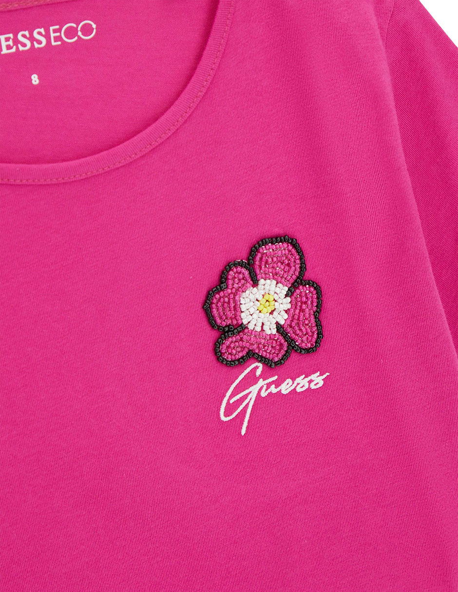 Playera kids manga corta para niña 3