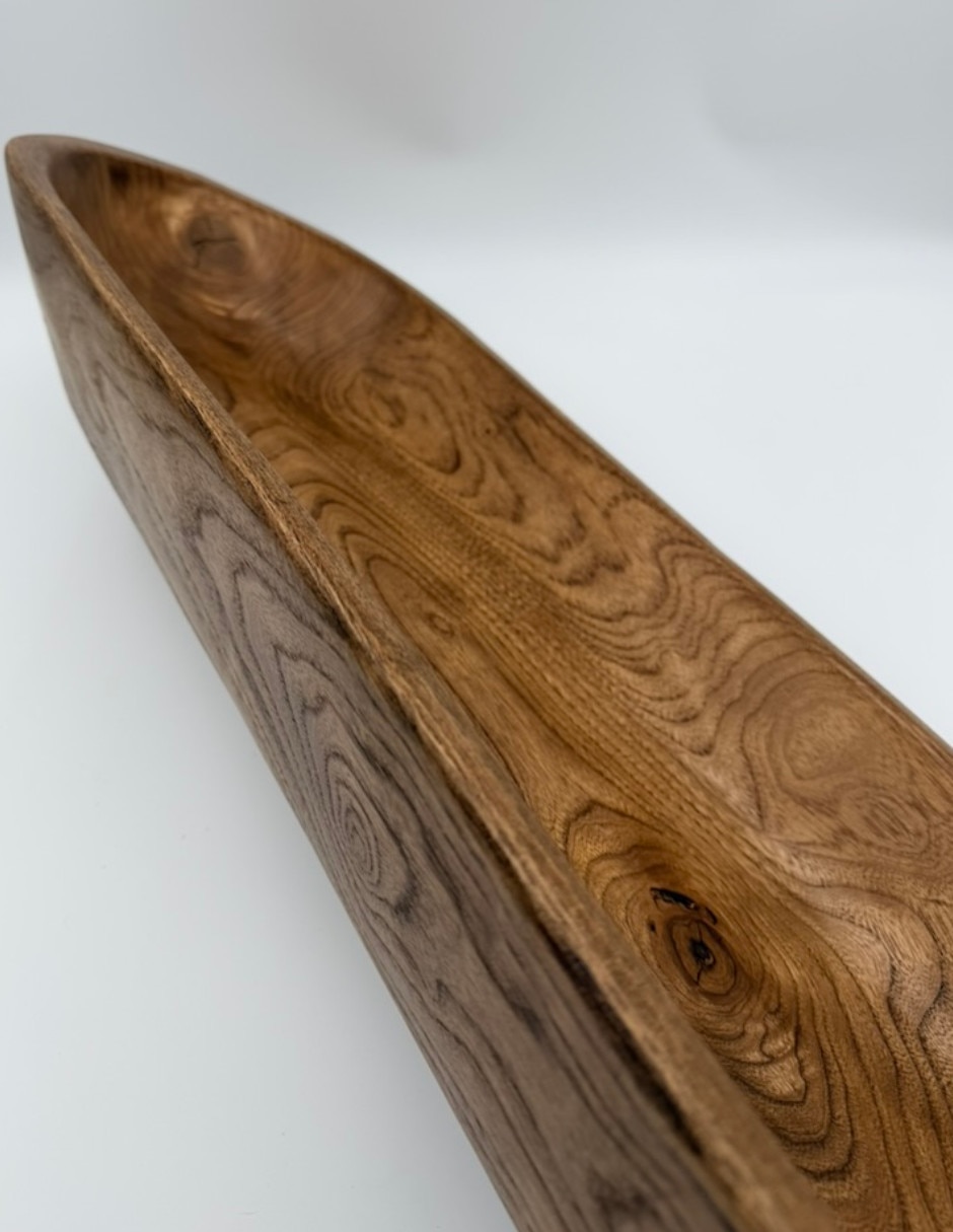 Escultura de madera teca 2
