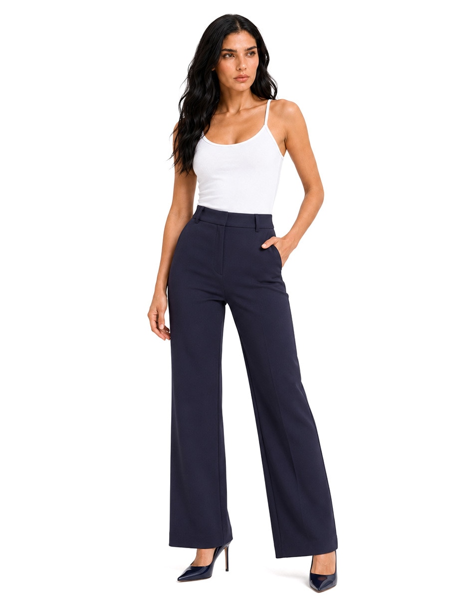 Pantalón de vestir regular para mujer 4