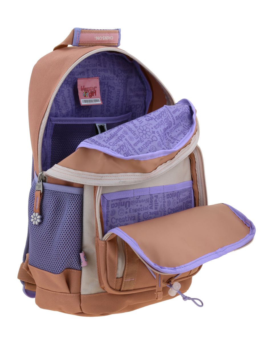 Mochila escolar Happy Girl CHENSON Wndy para niña