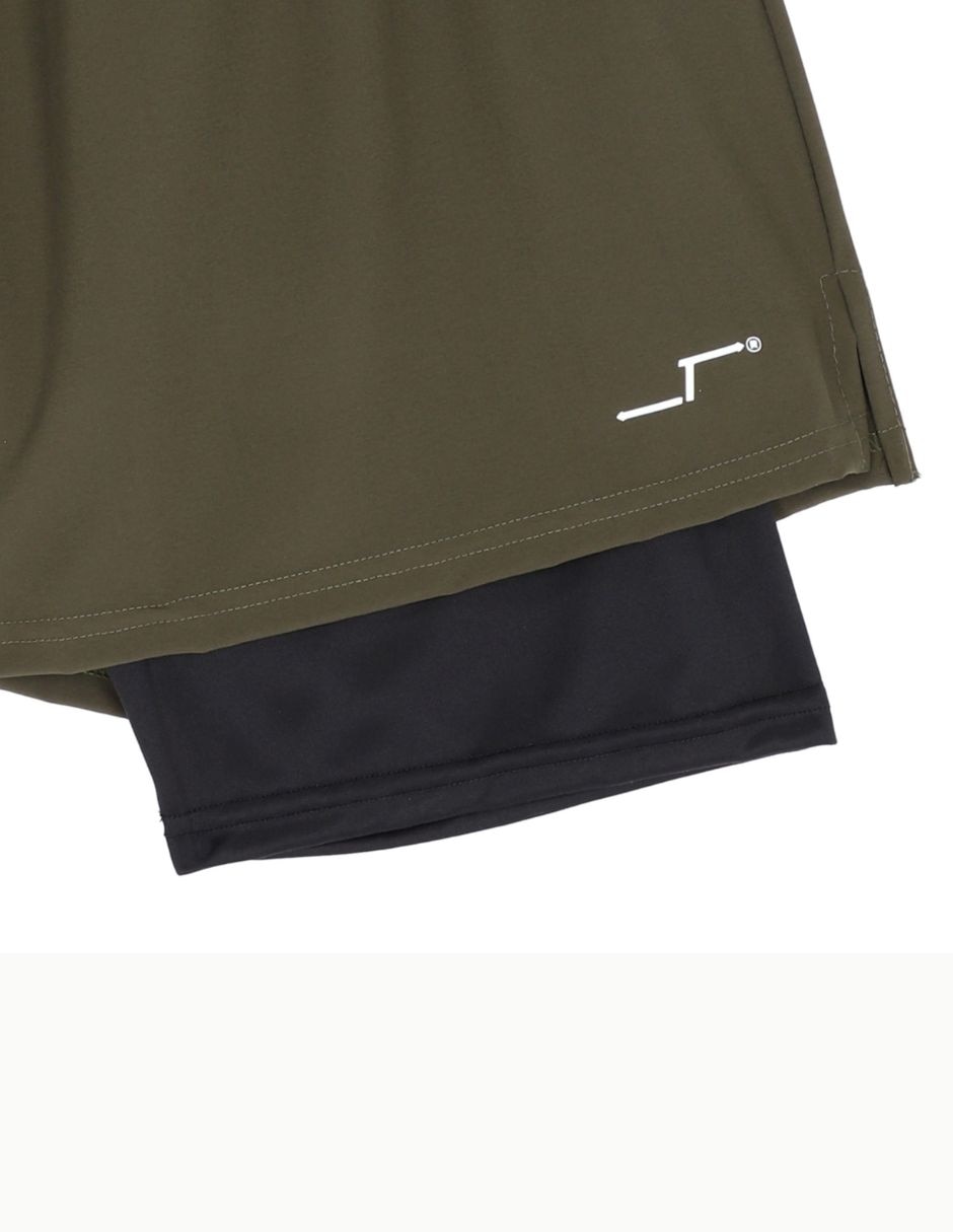 Short con bolsillos para entrenamiento hombre