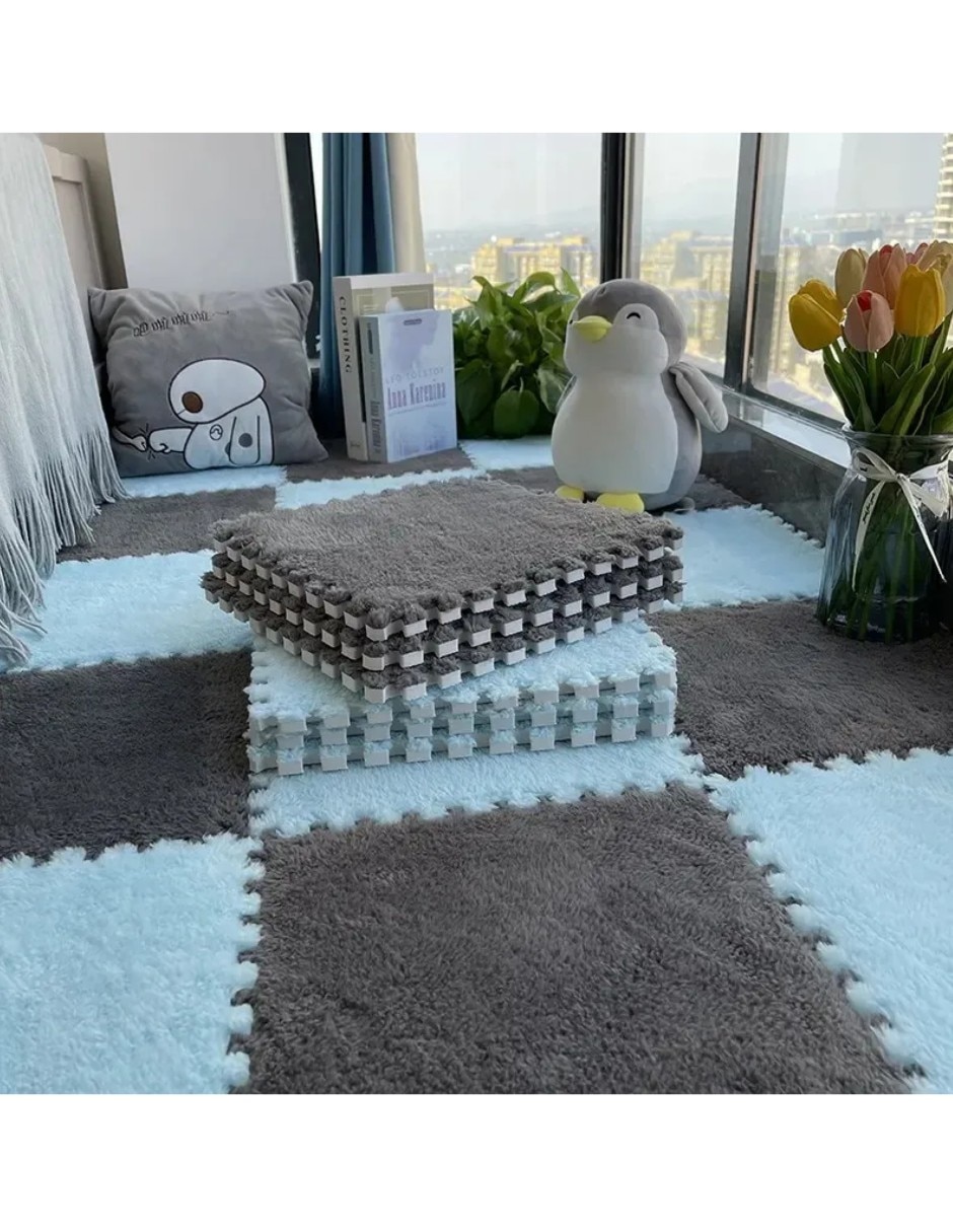 Alfombra para sala de pelo corto 2