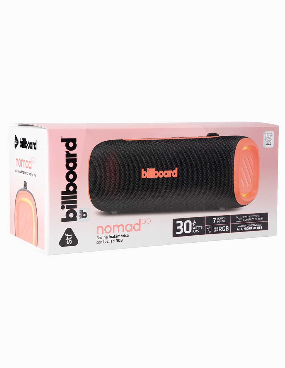 Bocina portátil Nomad Go bluetooth 11