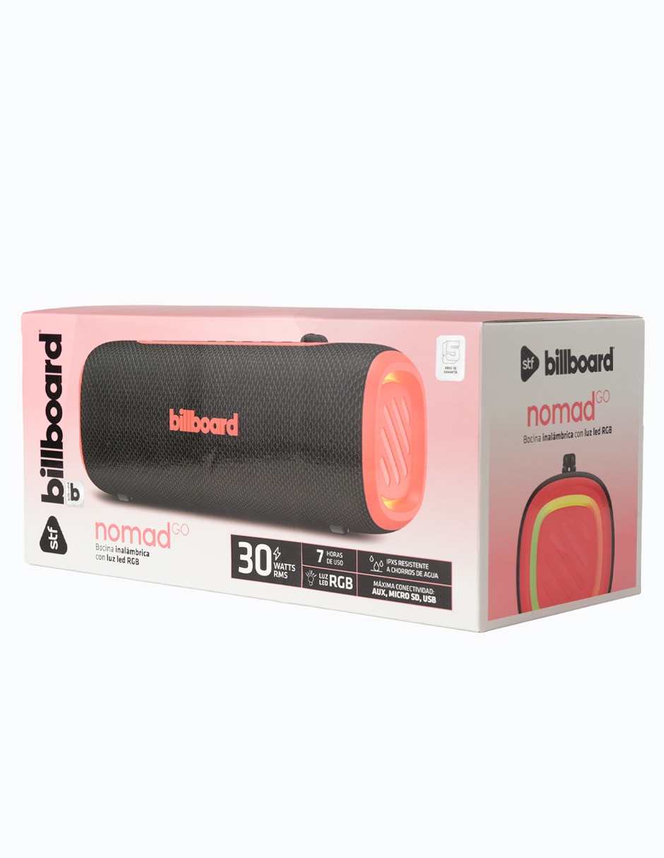 Bocina portátil Nomad Go bluetooth 3