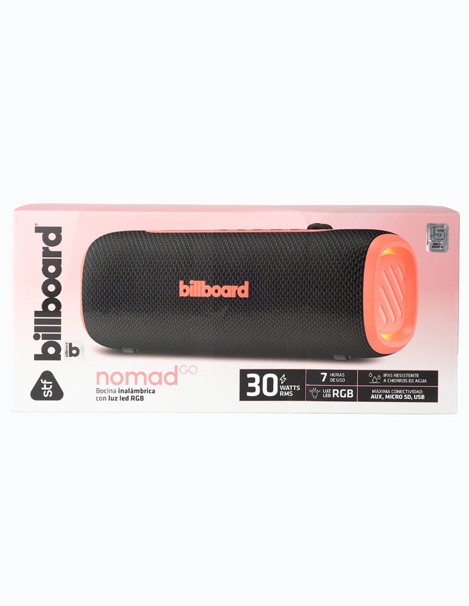 Bocina portátil Nomad Go bluetooth 7