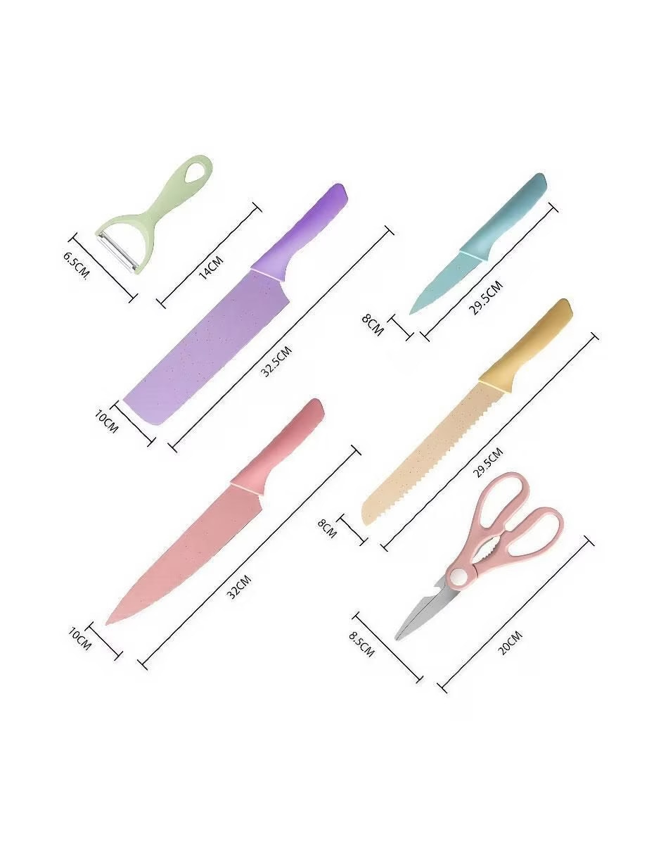Set de cuchillos 6 piezas 3