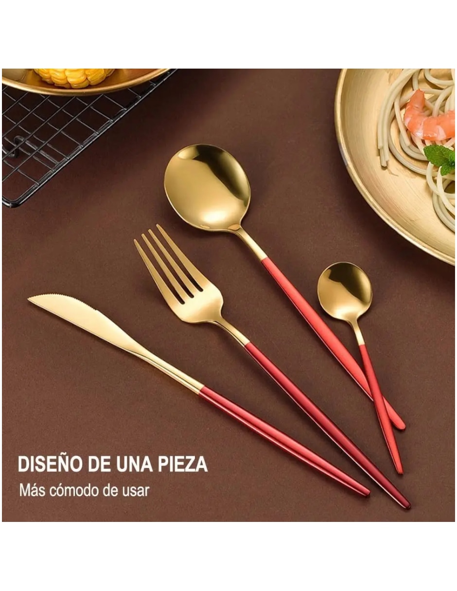 Set cubiertos 24 piezas 3