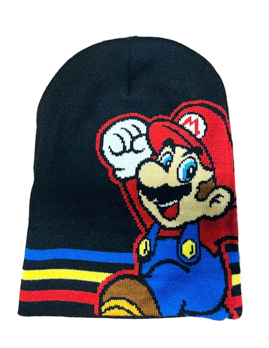 Gorro Super Mario Mario Jacquard Super Mario para adulto