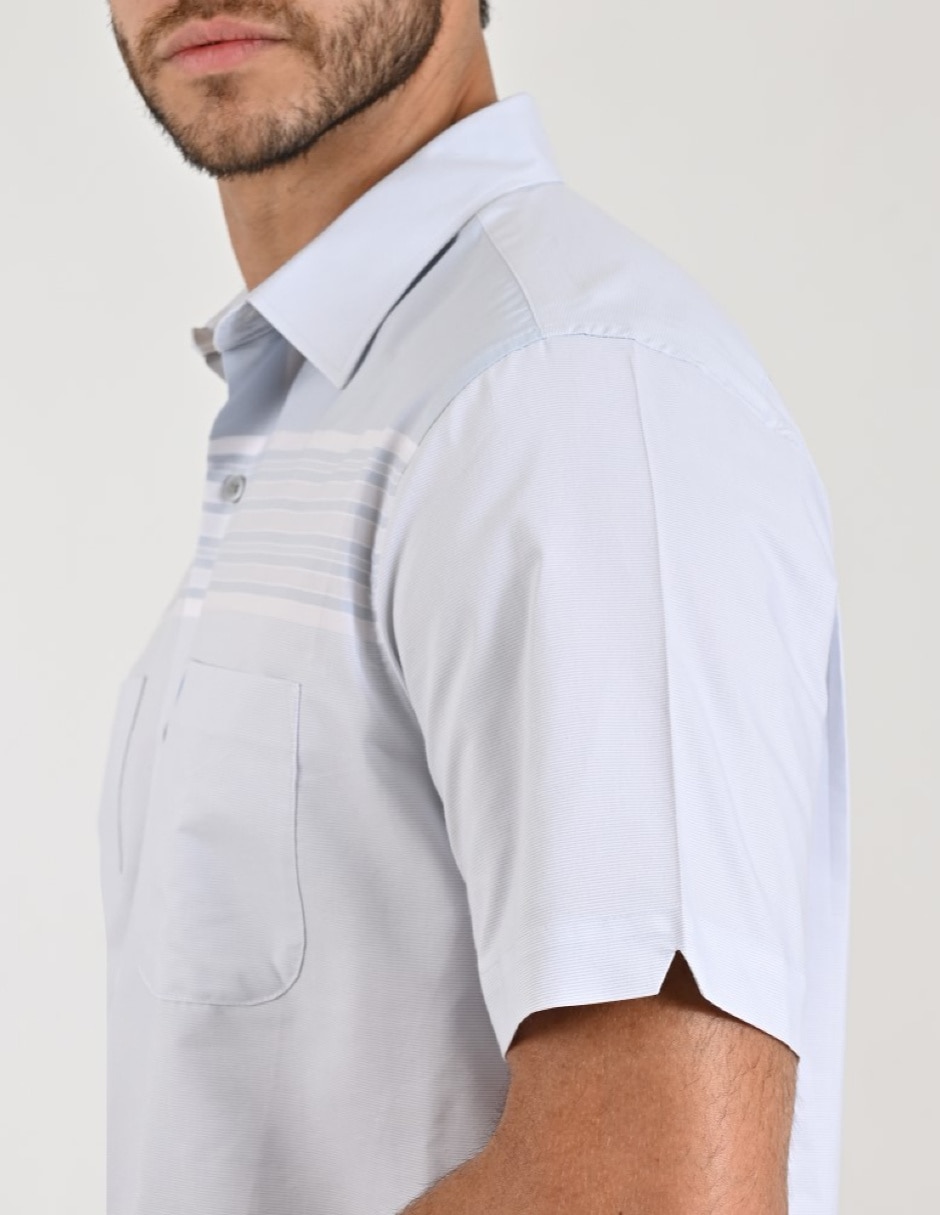 Camisa casual manga corta para hombre 3