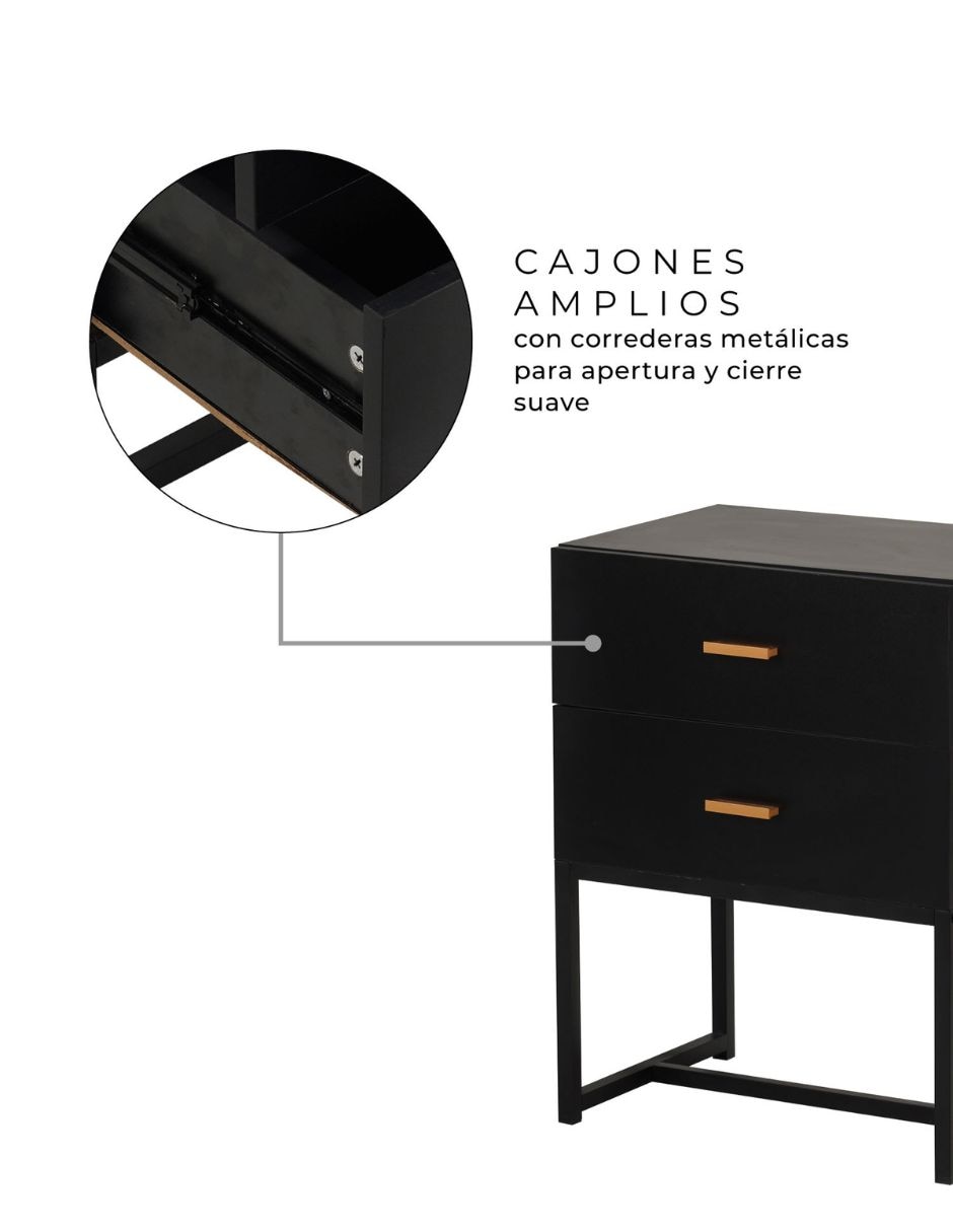 Buró armable línea Iron de MDF 6