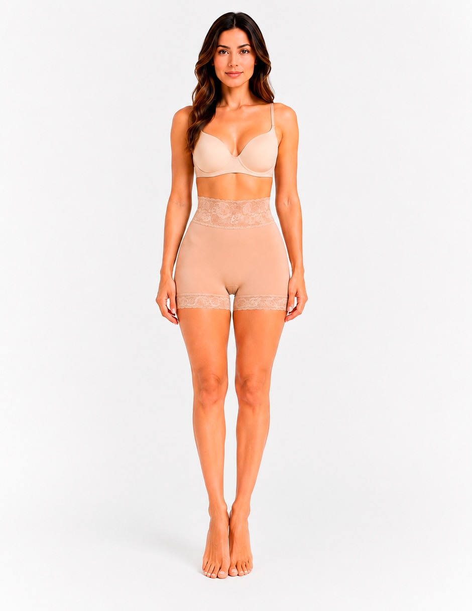 Faja levanta glúteos con compresión Control de abdomen para Mujer Faja levanta glúteos con compresión Control de abdomen para Mujer