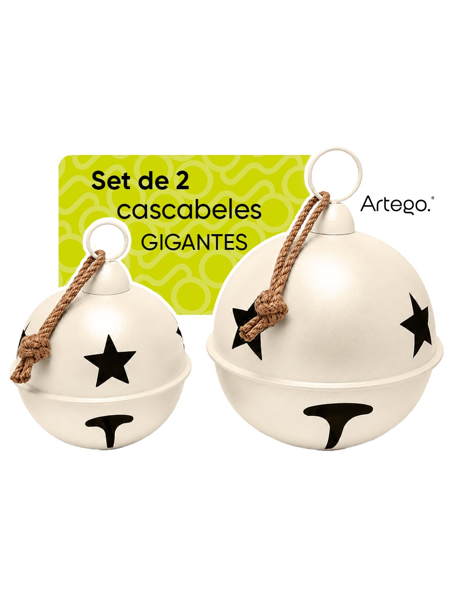 Pie de árbol cascabeles navideños gigantes blanco bow metal Pie de árbol cascabeles navideños gigantes blanco bow metal