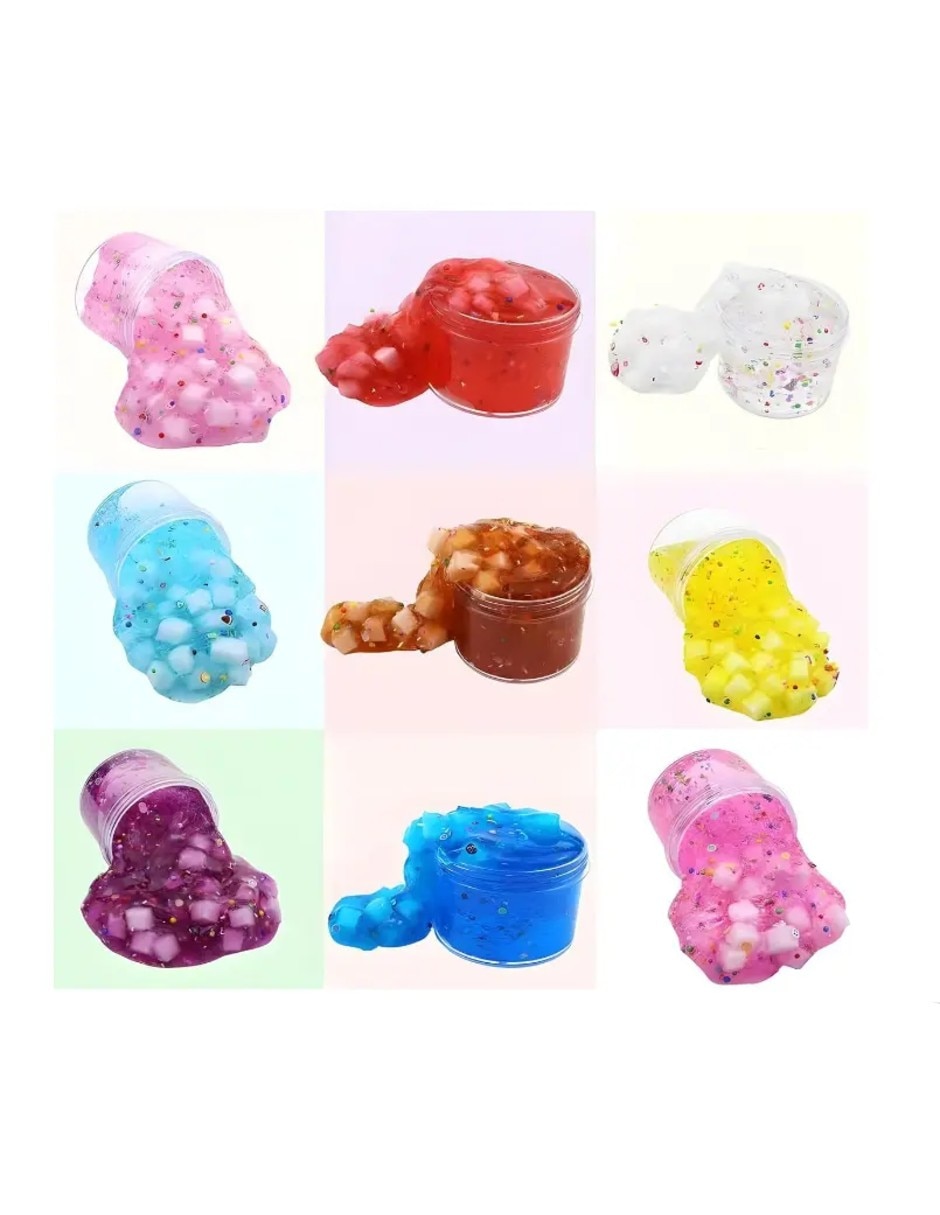 Kit de 9 tarros de slime 2
