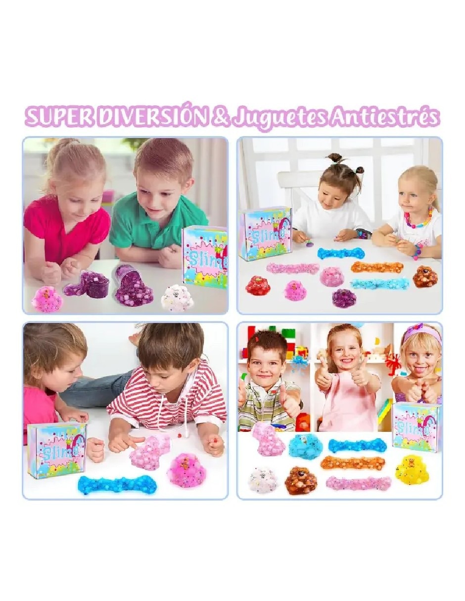 Kit de 9 tarros de slime 3