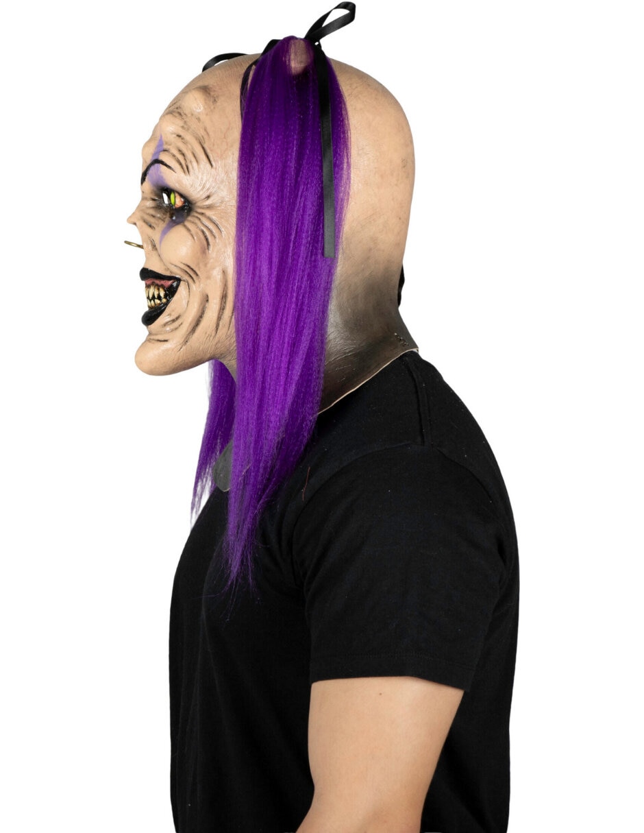 Máscara para disfraz de Payaso Creepy 7