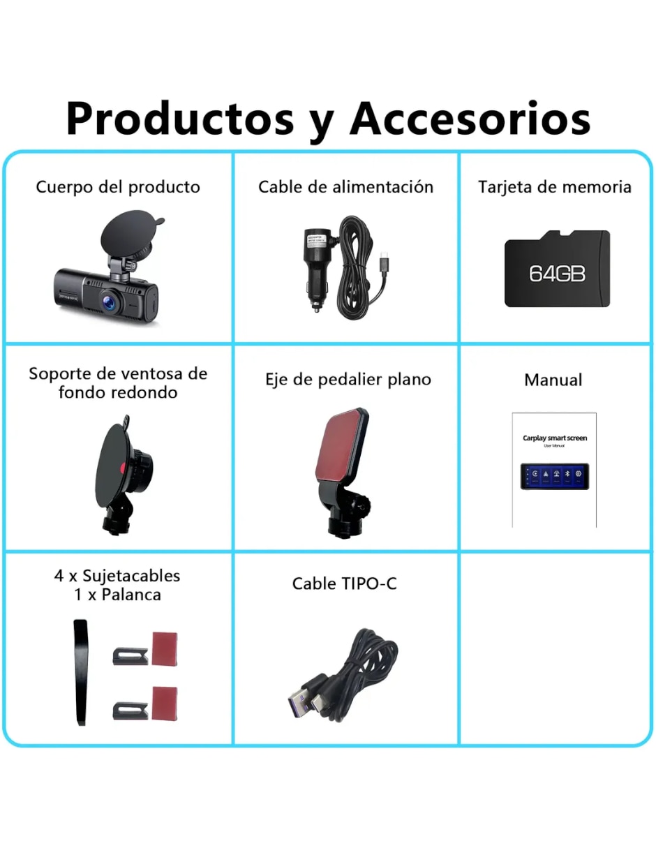 Kit de cámara para salpicadera 5