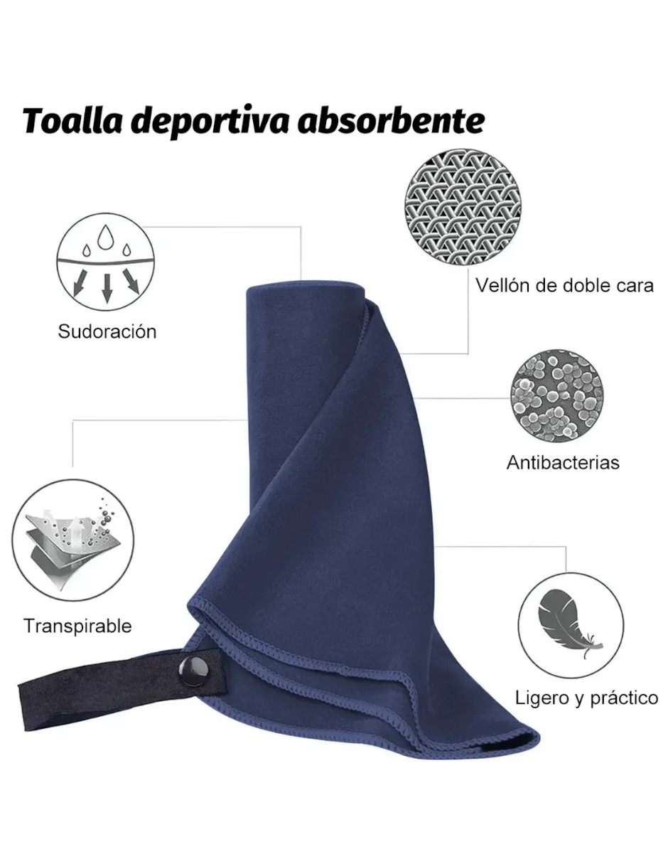 Set de toallas de microfibra 3