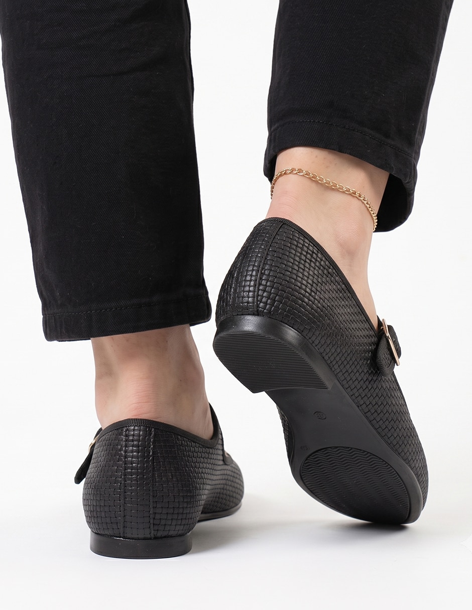 Mary Jane Flats de Sintético para mujer 2