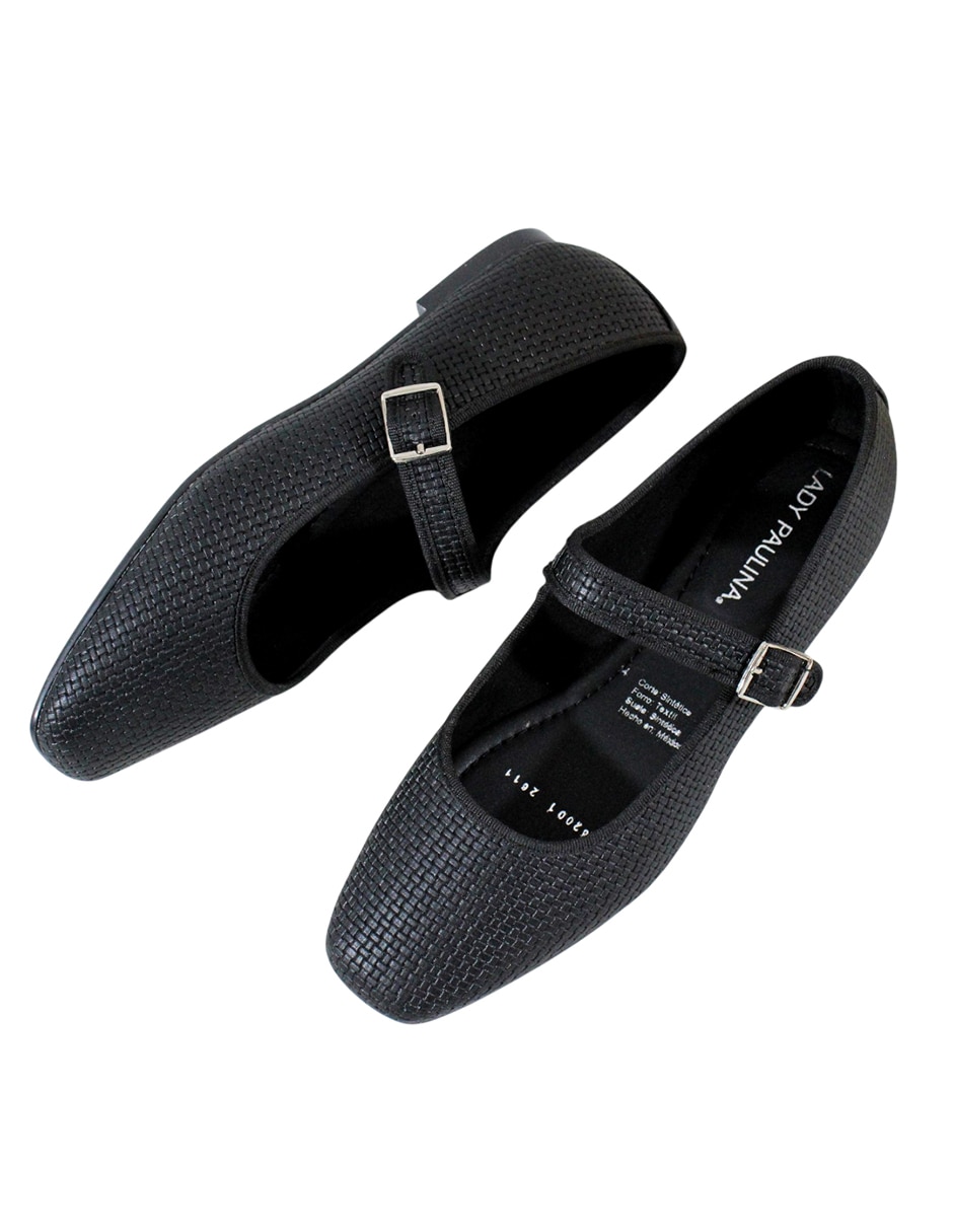 Mary Jane Flats de Sintético para mujer 9