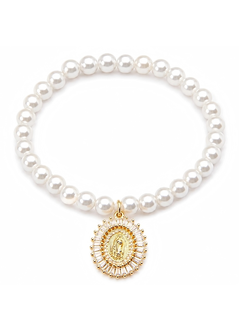 Set de brazalete con zirconia rosalia 10
