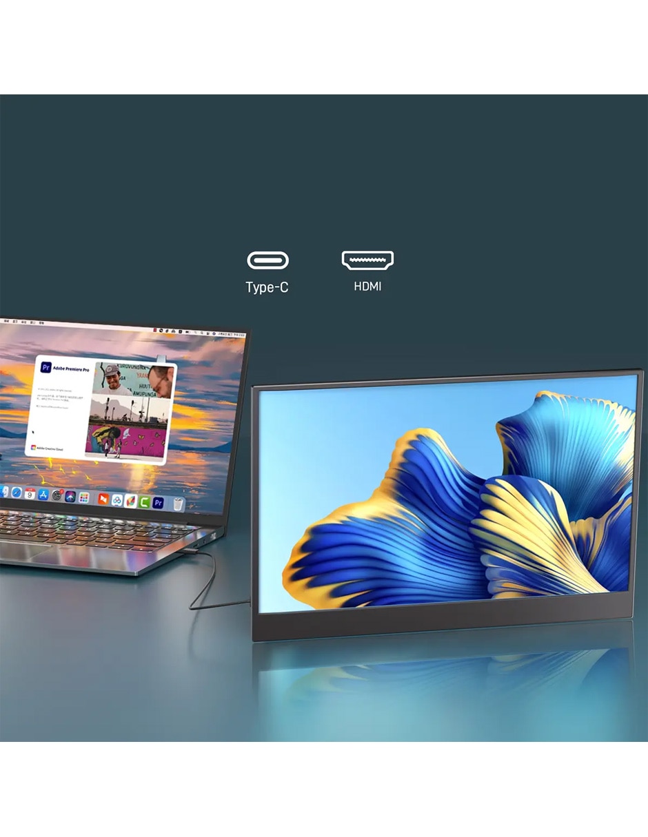 Monitor portátil Th-Zj Ips Full HD 14 pulgadas th-zj 7