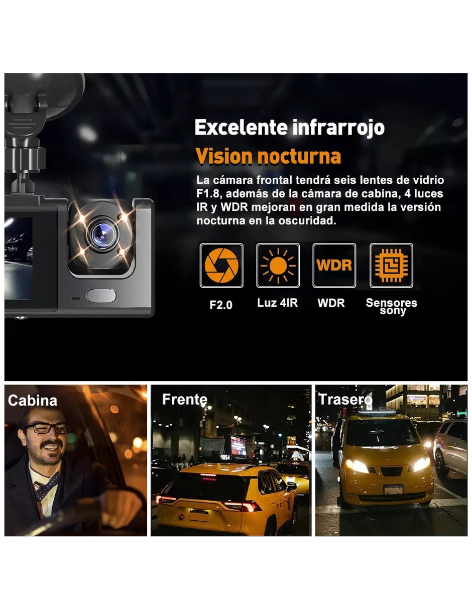 Cámara para automóvil
