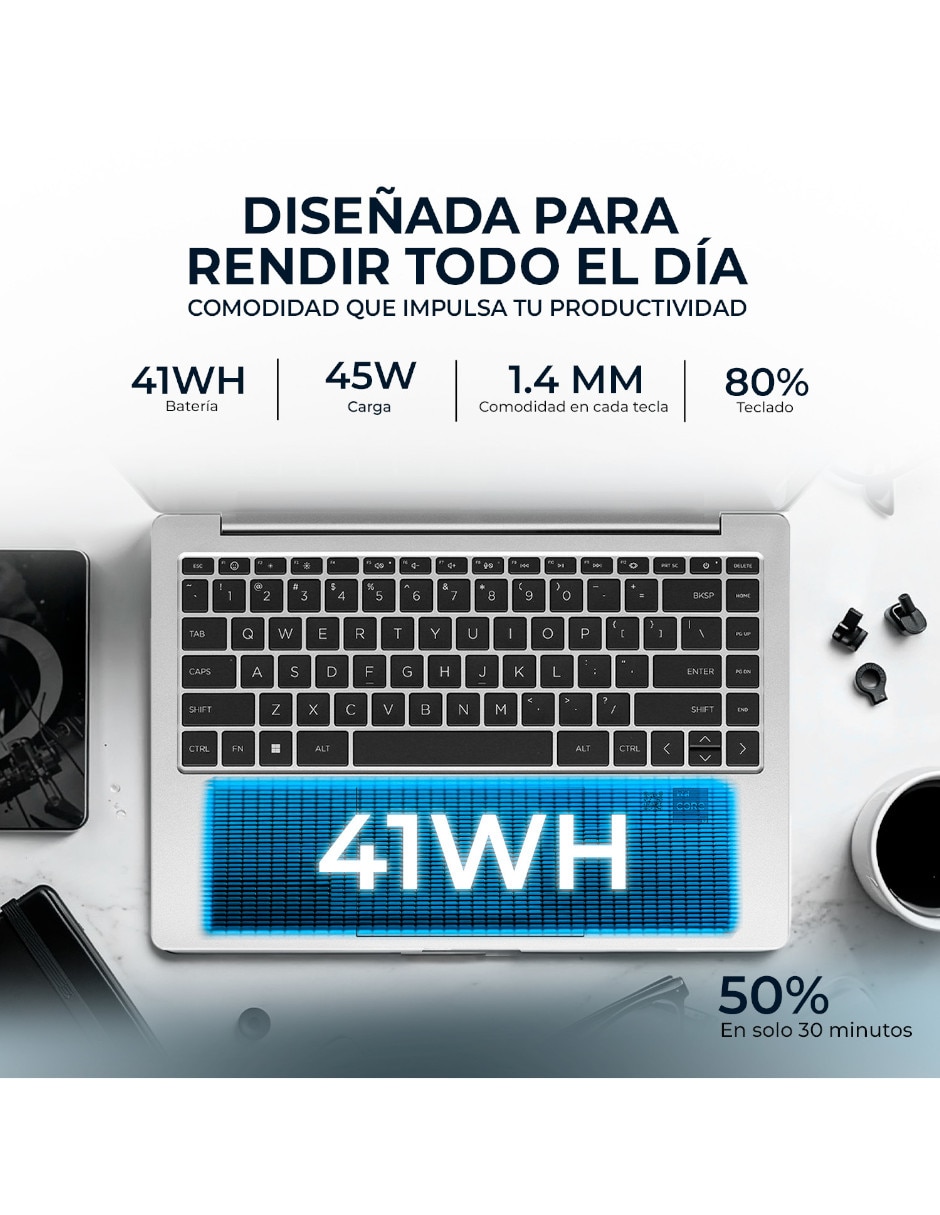 Laptop B77c3lt#abm 14 pulgadas Full HD Intel core 5 Integradas 8 GB RAM 512 GB SSD 7