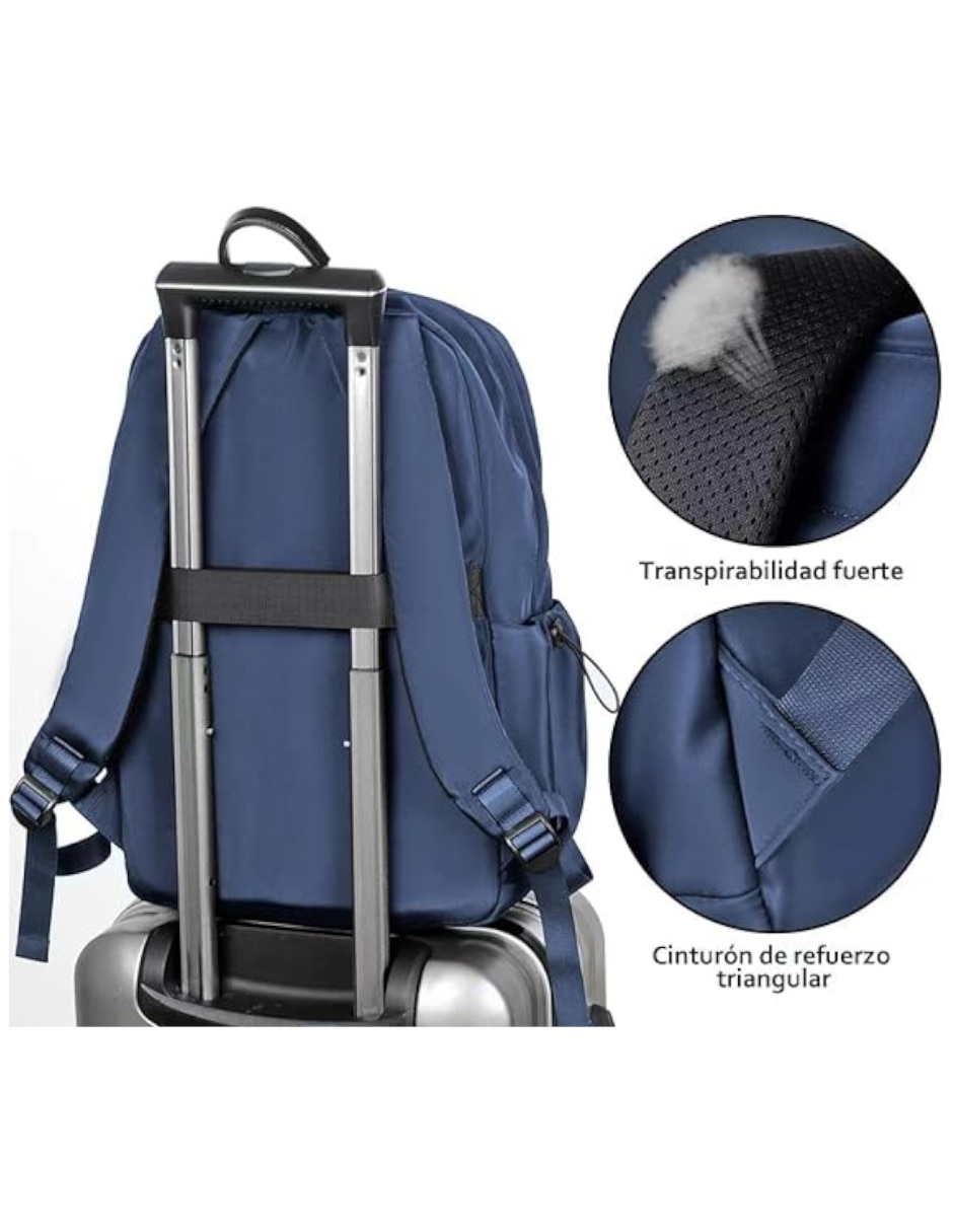 Mochila con portalaptop genérica unisex