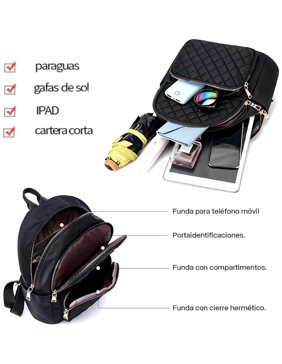 Mochila Antirrobo impermeable para mujer 3
