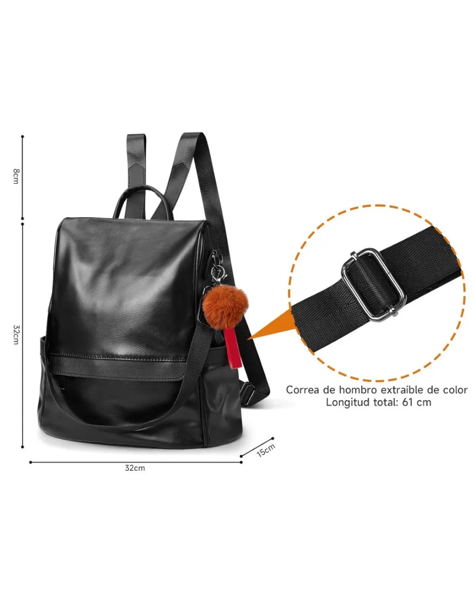 Mochila Antirrobo Genérica impermeable para mujer