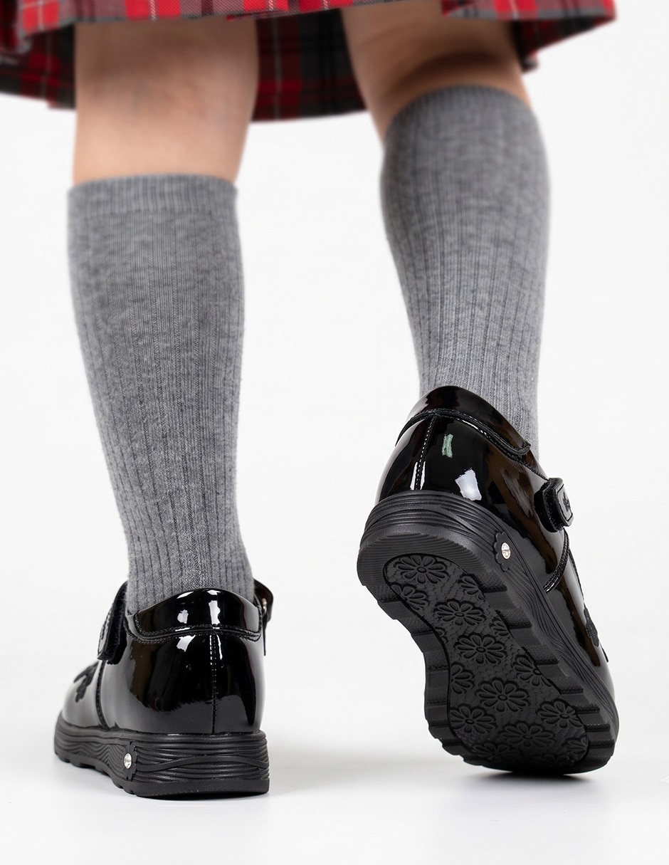 Zapato Zapato escolar de Piel bovino para Infantil Niña 3