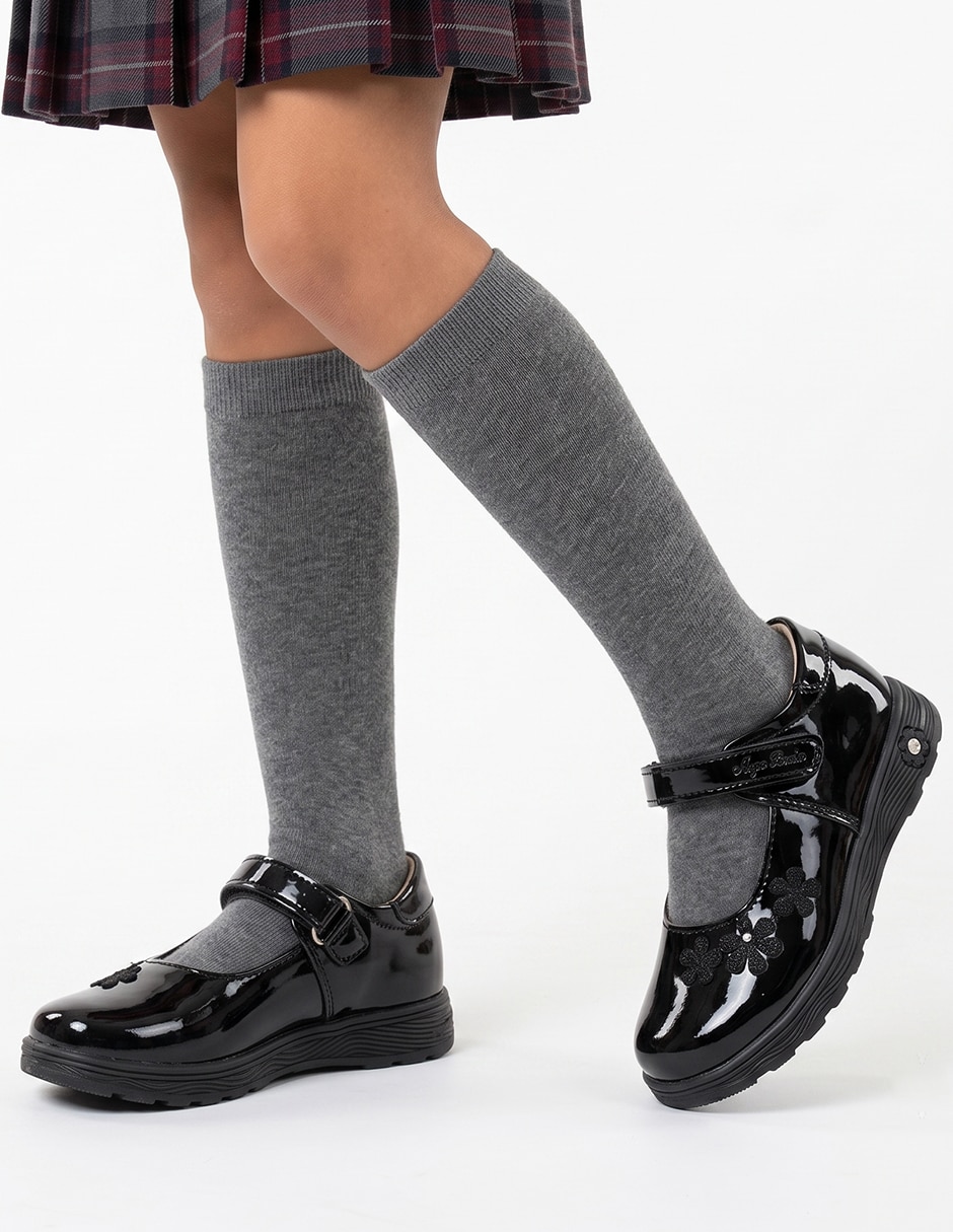 Zapato Zapato escolar de Piel bovino para Infantil Niña 4