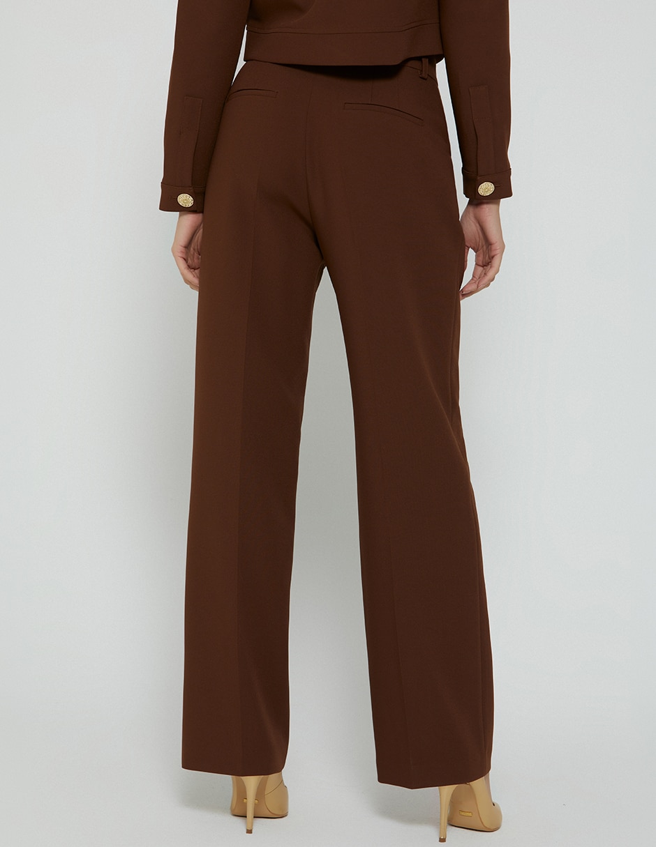 Pantalón De vestir Sin familia o colección Recto para mujer 4