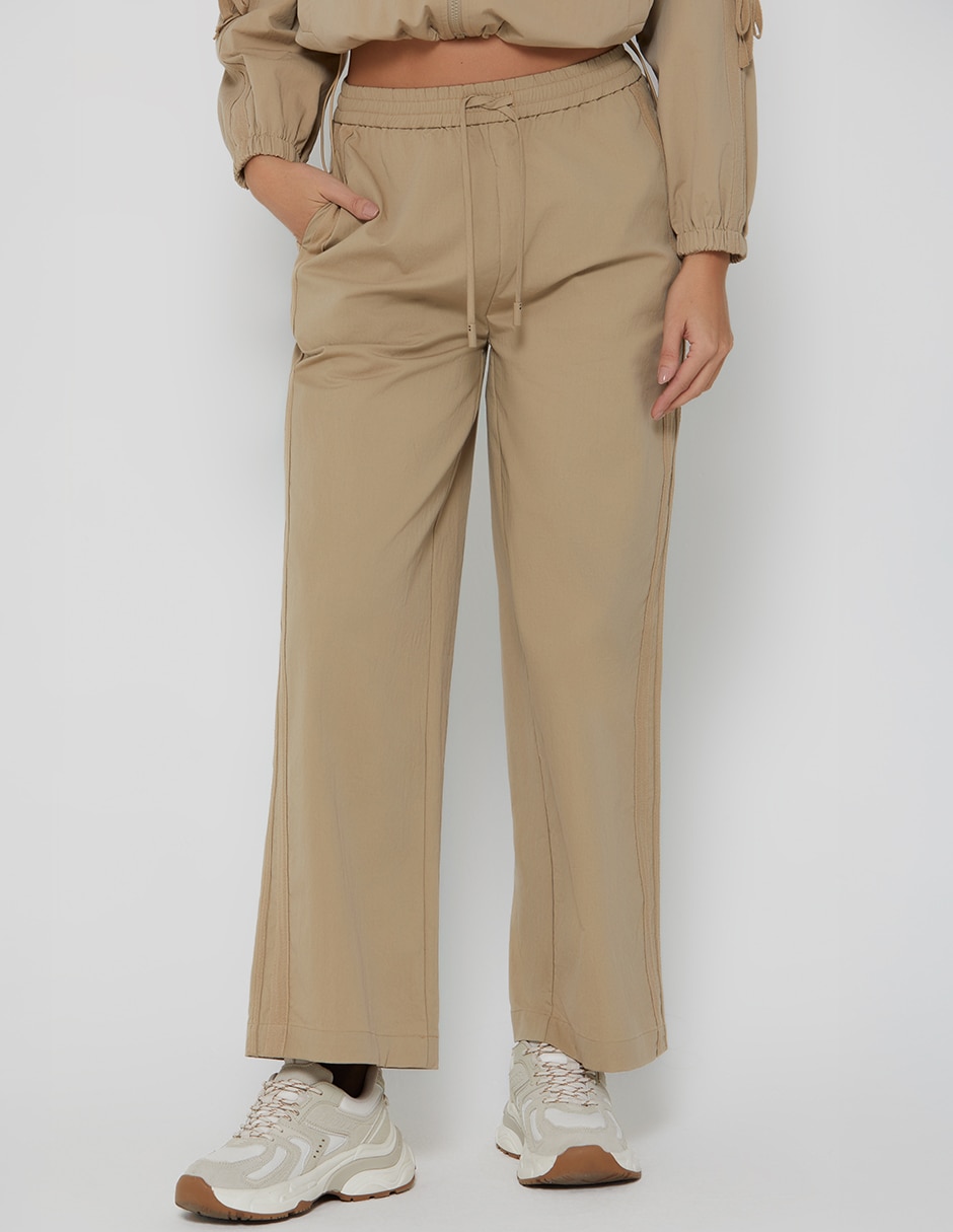 Pantalón easy pant sporty recto para mujer