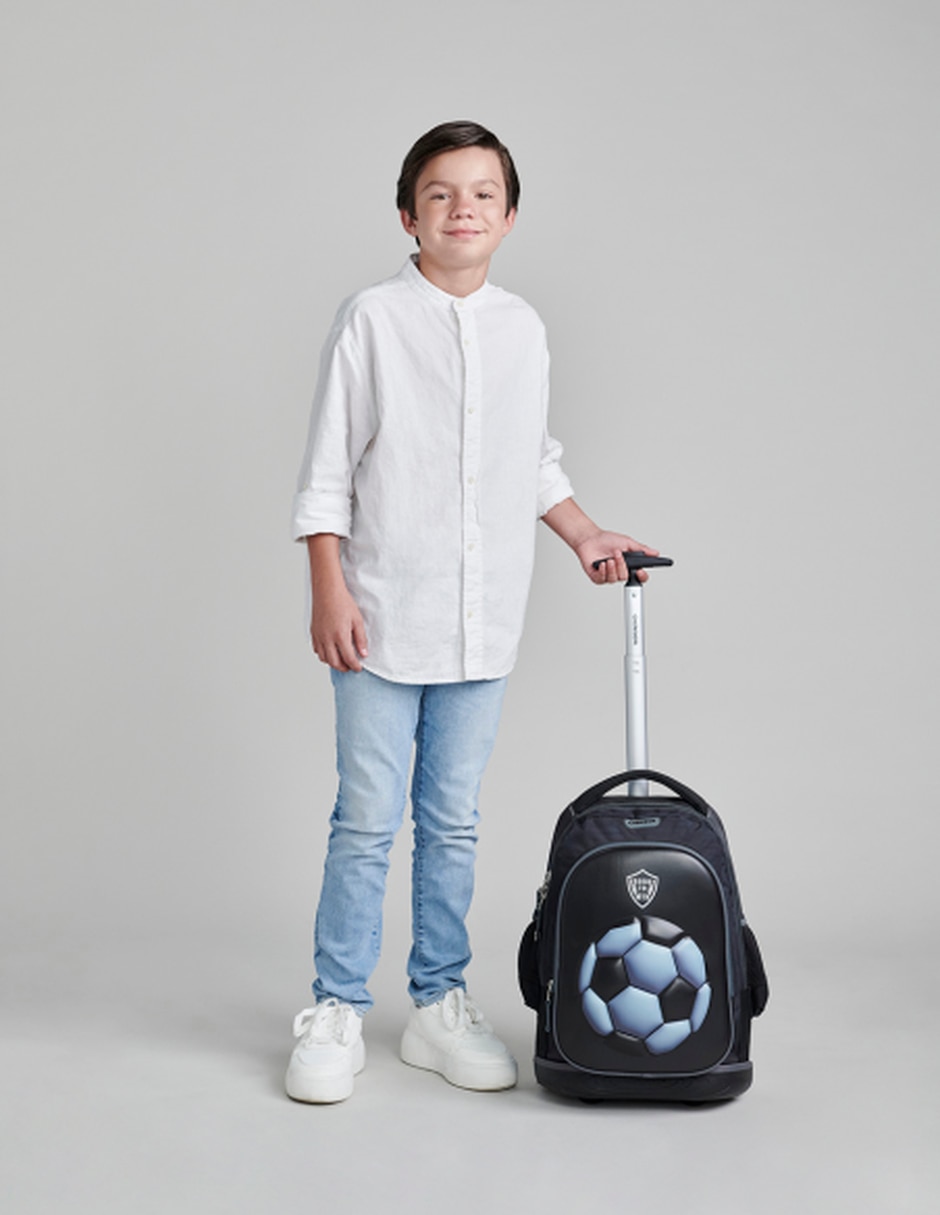 Mochila con ruedas escolar Winr para niño 3