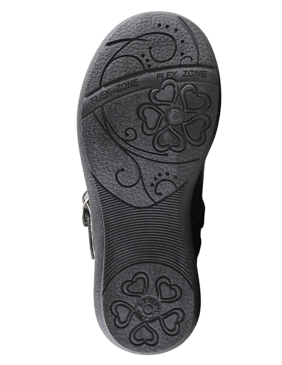 Zapato Escolares de Piel sintética para Infantil Niña 5