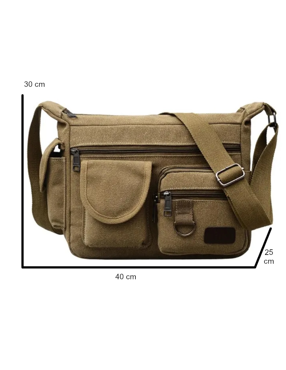 Bolsa crossbody genérica para hombre