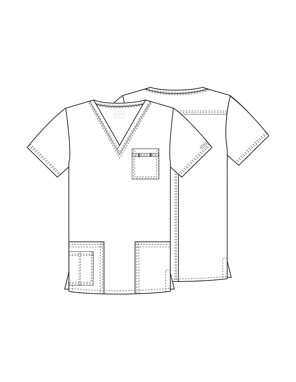 Pijama quirúrgica estilo regular para hombre 2