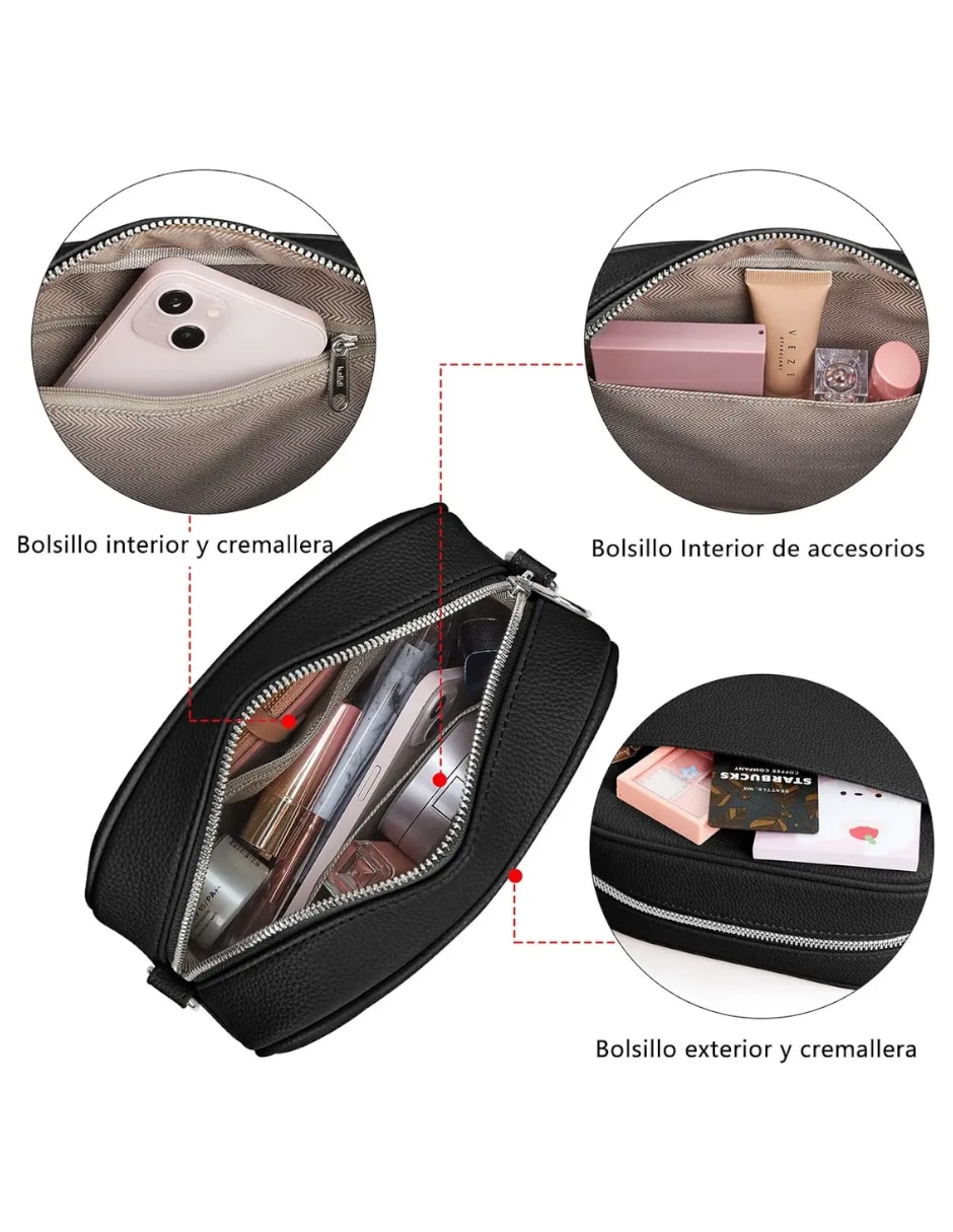 Set/Bolsa Shoulder No aplica de Mezcla de materiales para (si aplica) Mujer 4