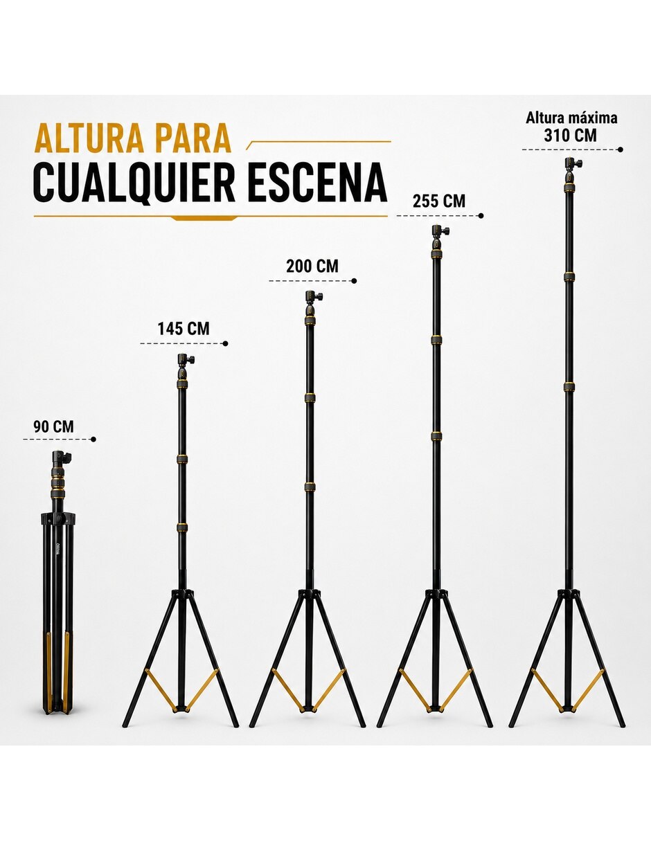 Tripie TP 03 de aleación de aluminio universal 10