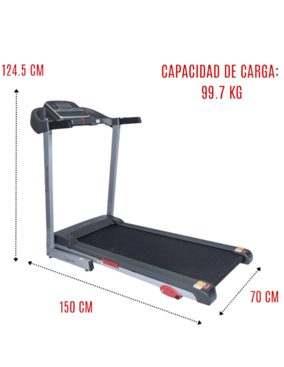 Caminadora casera SF-T7860 plegable 7