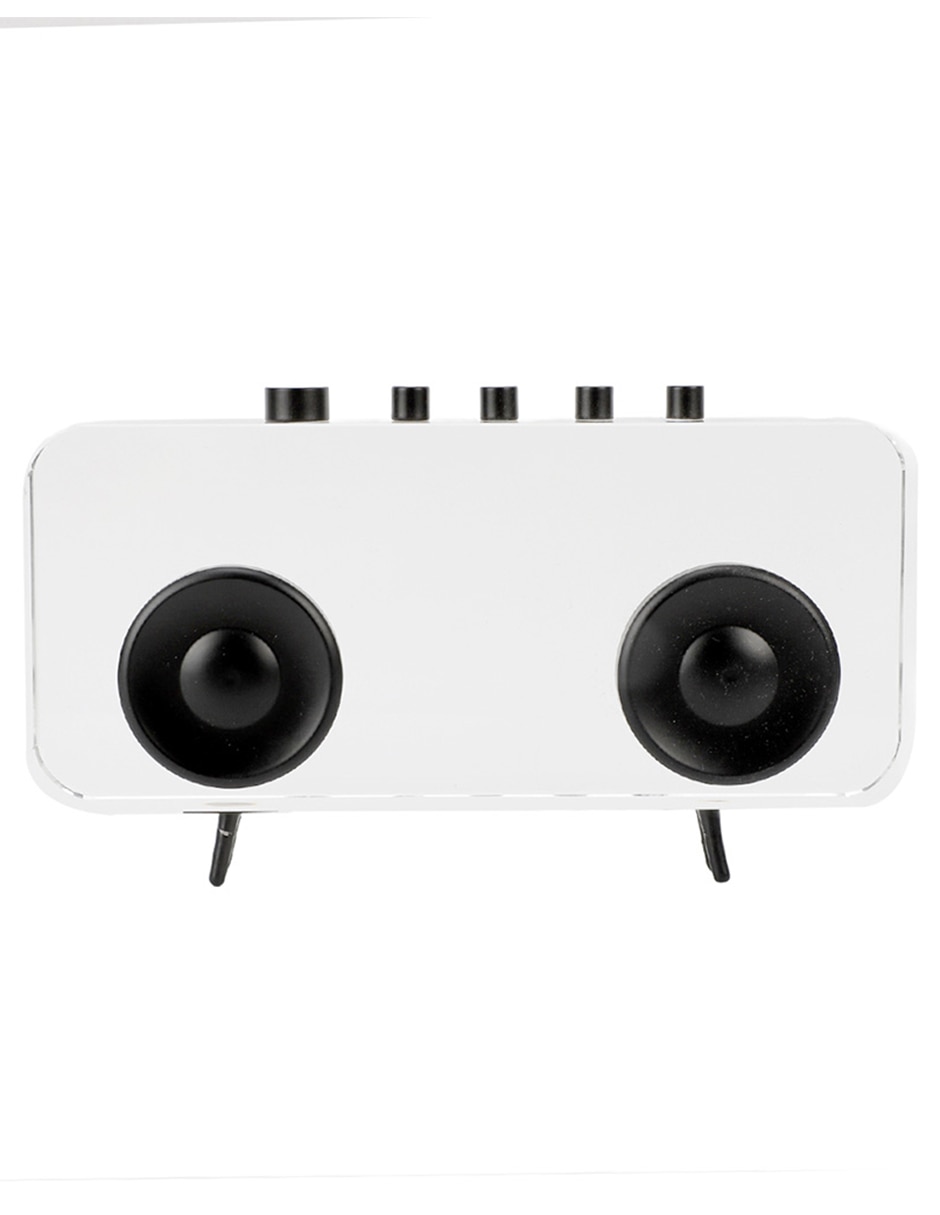 Figura decorativa de radio de vidrio Figura decorativa de radio de vidrio
