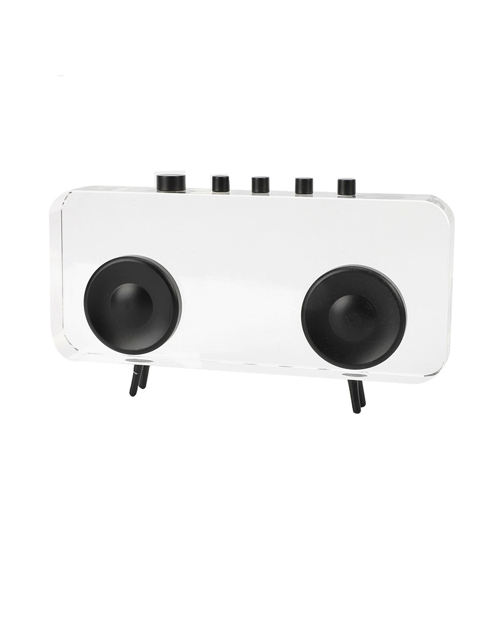 Figura decorativa de radio de vidrio 3