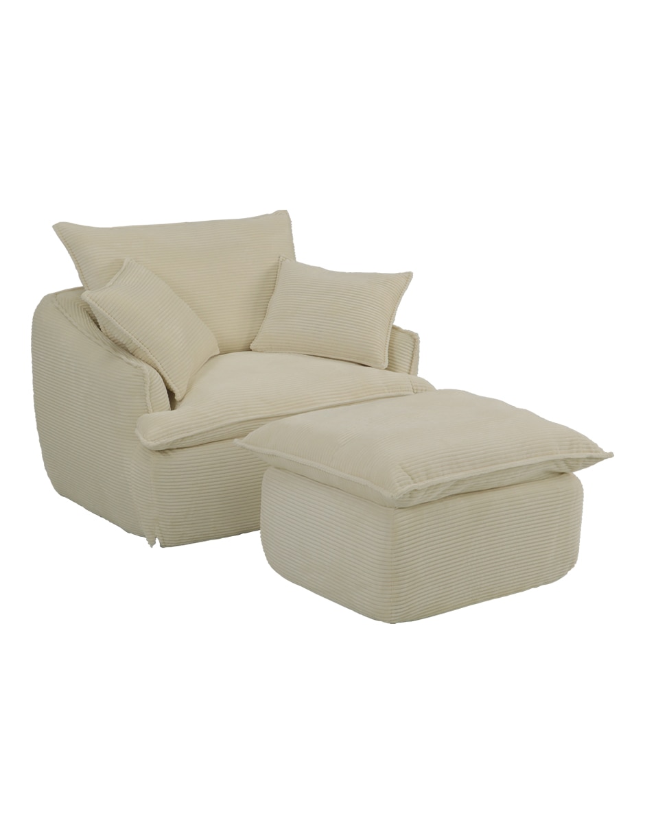 Juego de asiento con taburete Lounge Ilios Innova